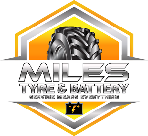Miles Tyre and Battery Logo